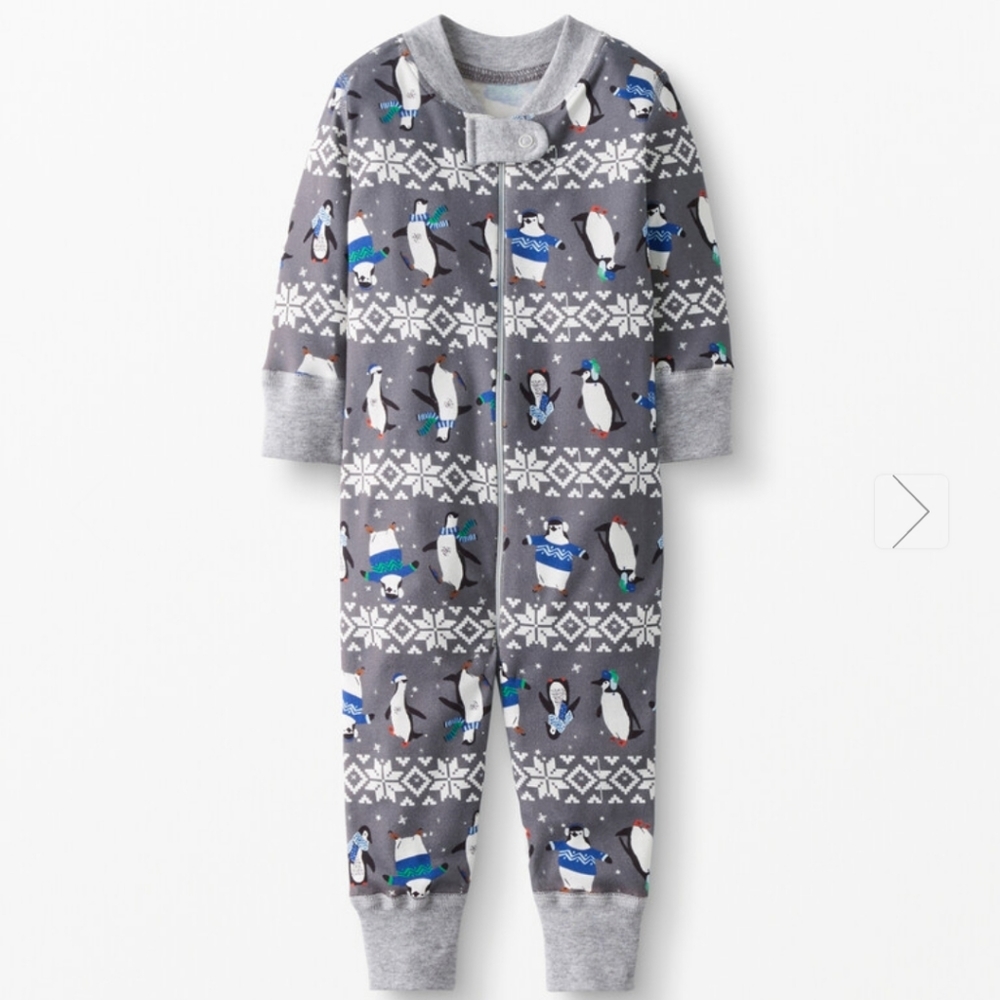 NWT Hanna Andersson Winter Penquins Sleeper.